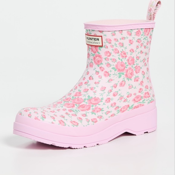 Hunter x LoveShackFancy Ankle Boots - Picture 1 of 3